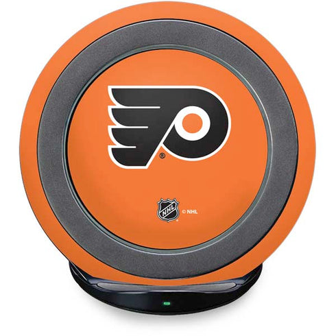NHL Philadelphia Flyers Logo Fast Charge Wireless Charging Stand Skin